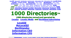 Desktop Screenshot of 1000directories.com