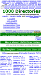 Mobile Screenshot of 1000directories.com